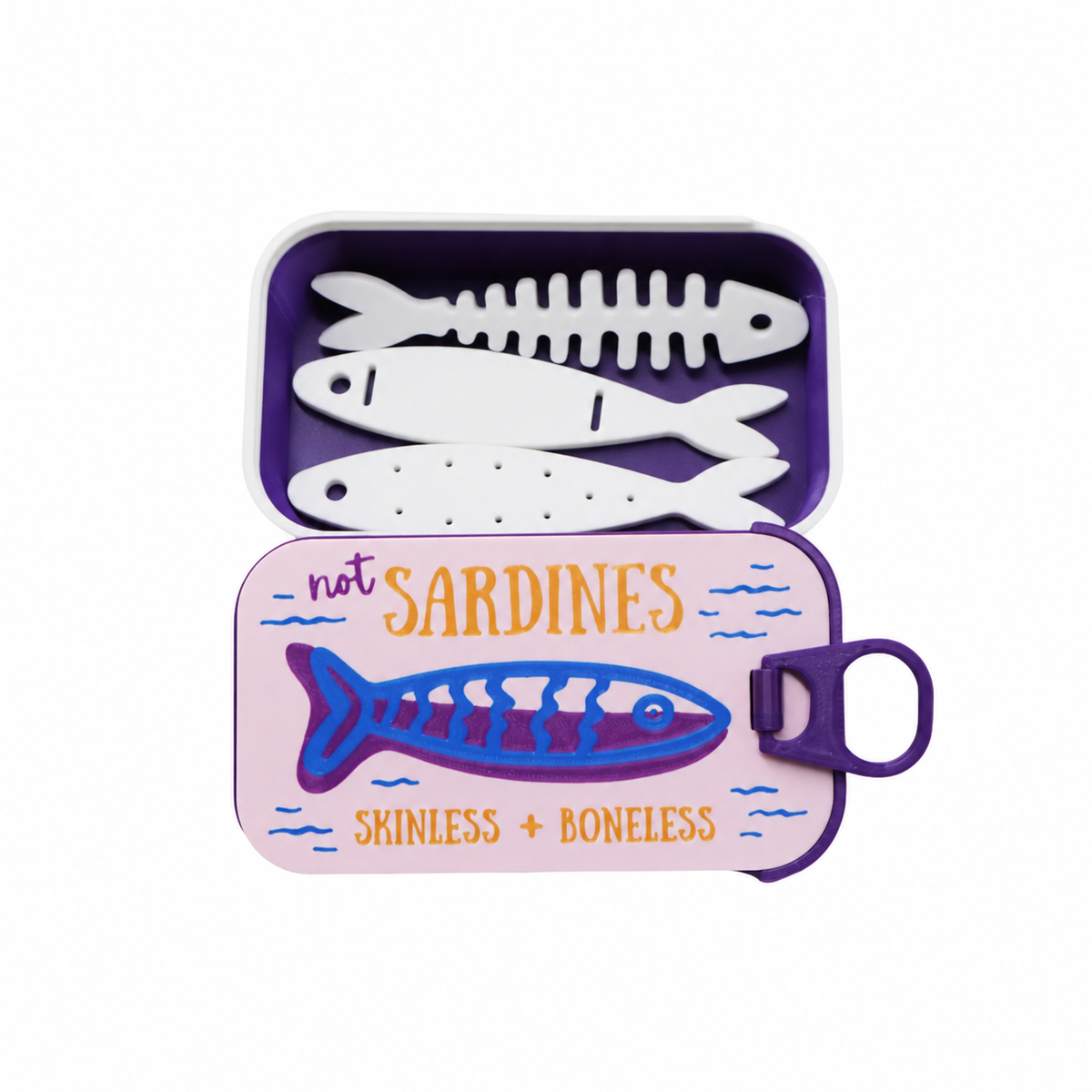 Zovarivo-Sardine-Tin Travel Jewelry Organizer-YE7748