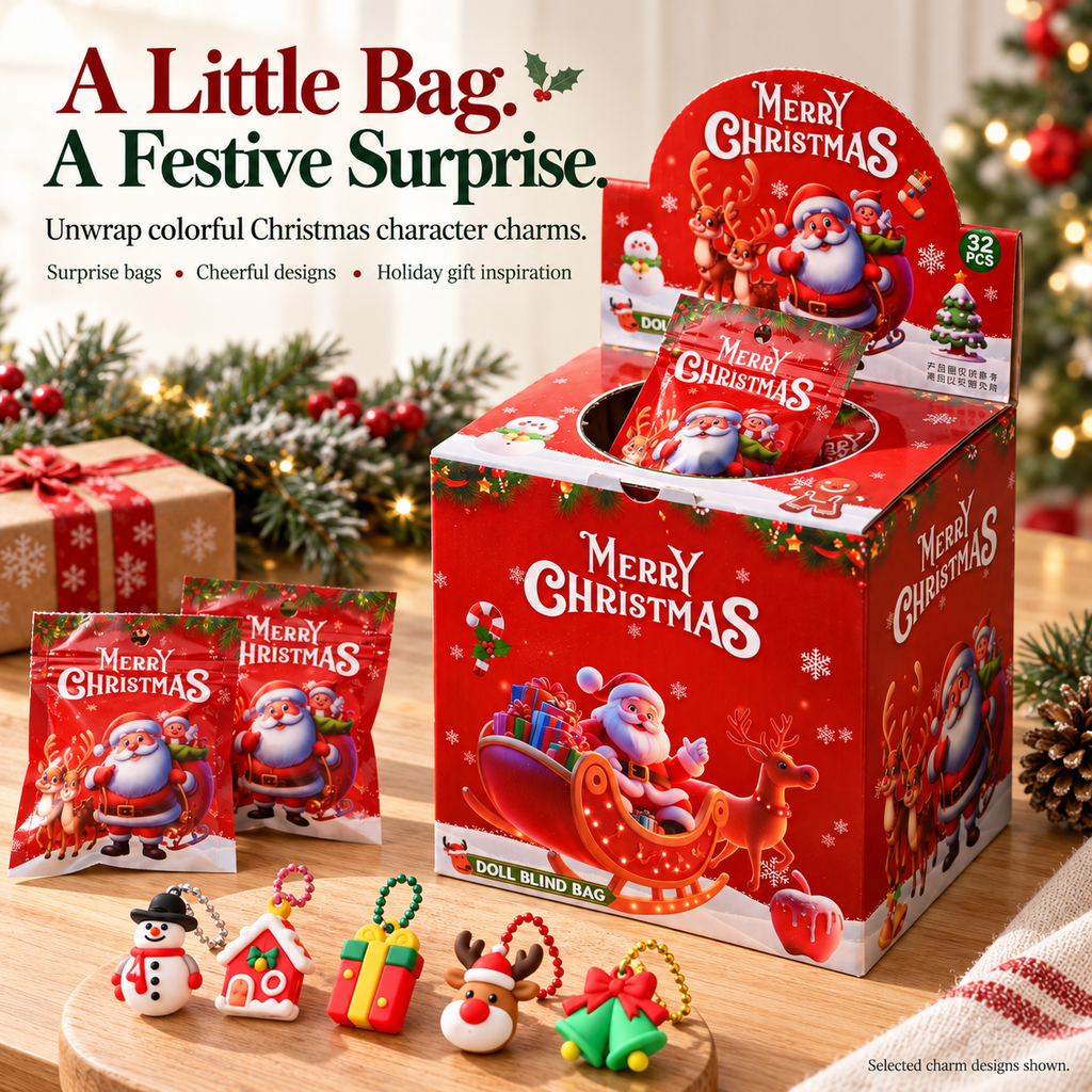 Zovarivo-32-Pack Christmas Charm Surprise Bags-YJ7740