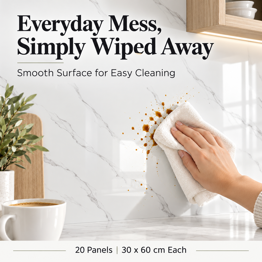Zovarivo-20-Pack Marble-Effect Peel-and-Stick Wall Panels-CST0