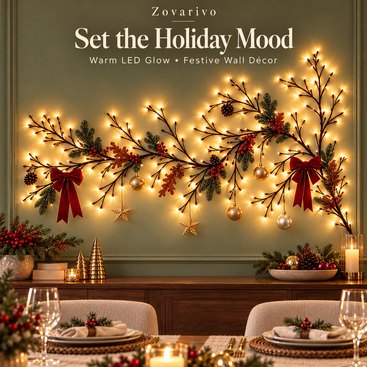 Zovarivo-Remote-Control LED Branch Decoration Lights-UI4392