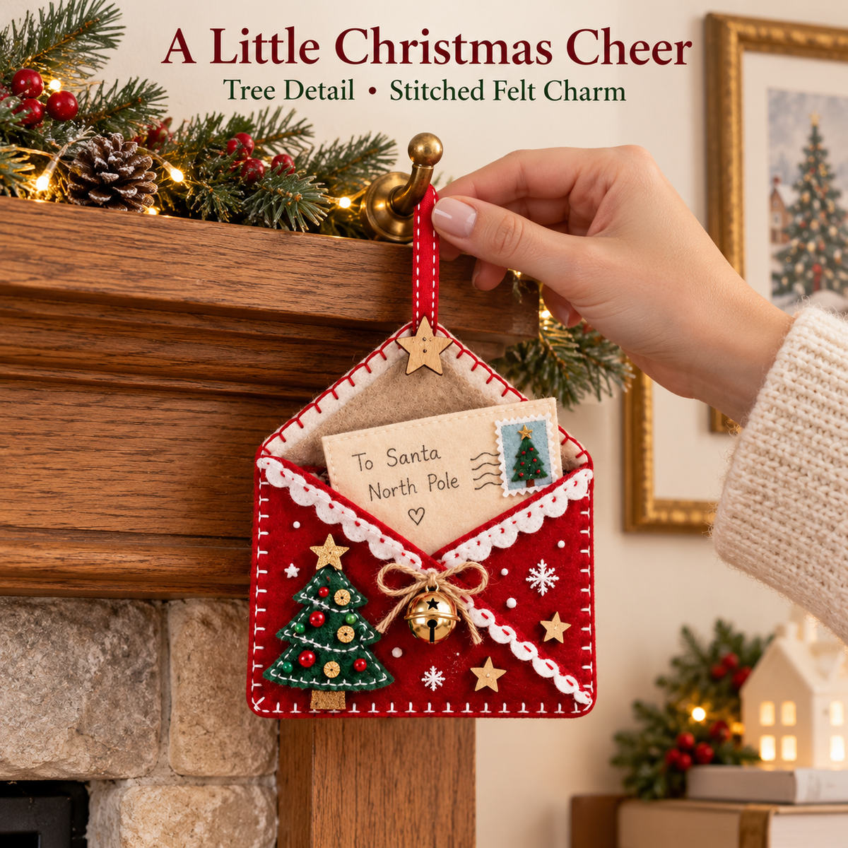 Zovarivo-Christmas Envelope Hanging Decoration-UI4792