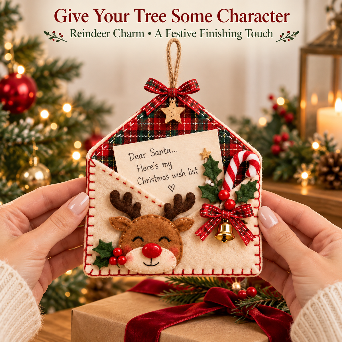 Zovarivo-Christmas Envelope Hanging Decoration-UI4792