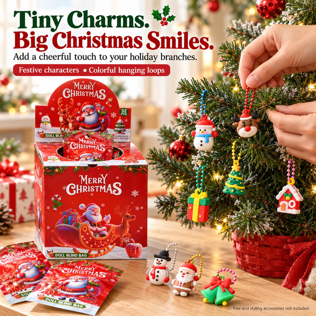 Zovarivo-32-Pack Christmas Charm Surprise Bags-YJ7740