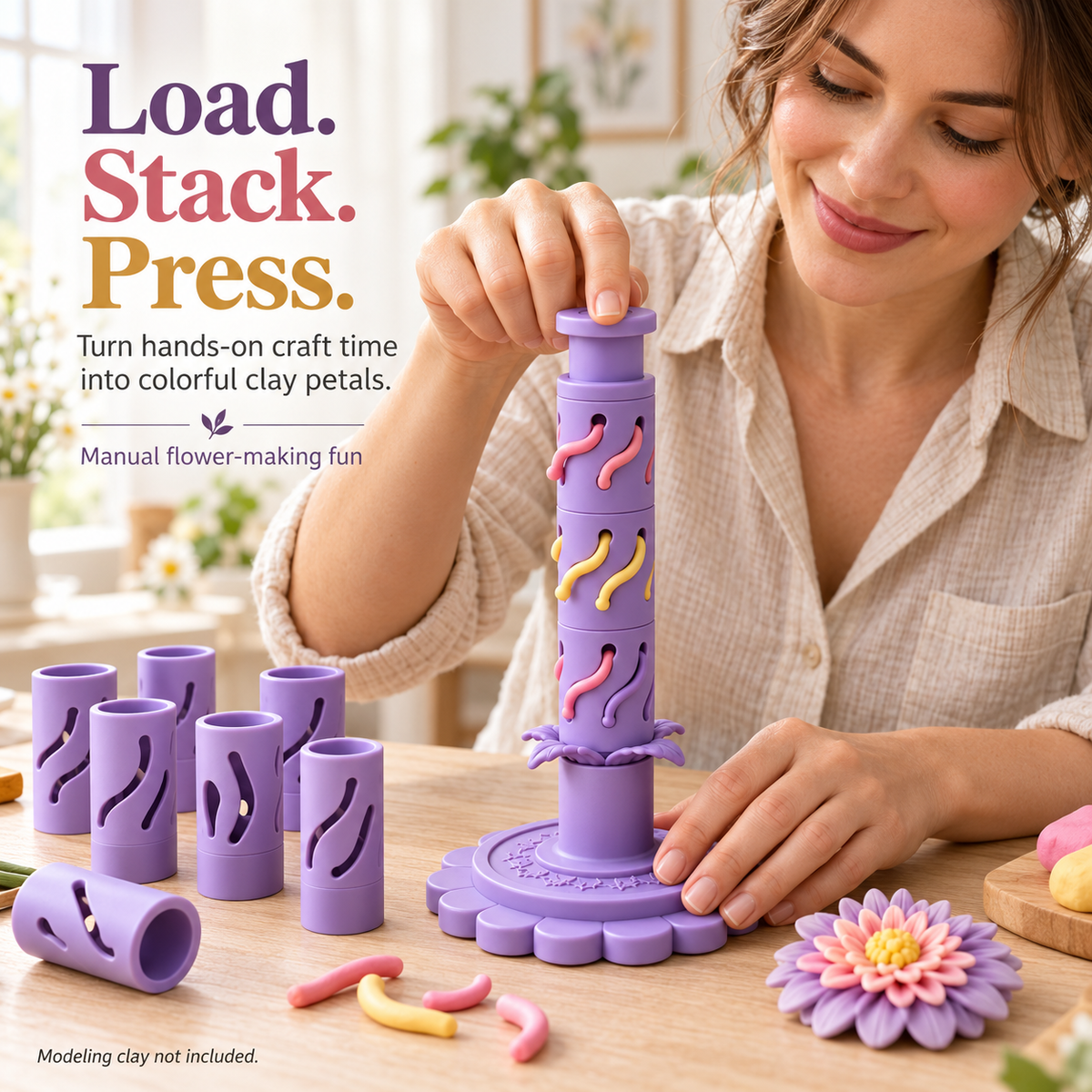 Zovarivo-Modular Clay Flower-Making Tool Set-YJ8791