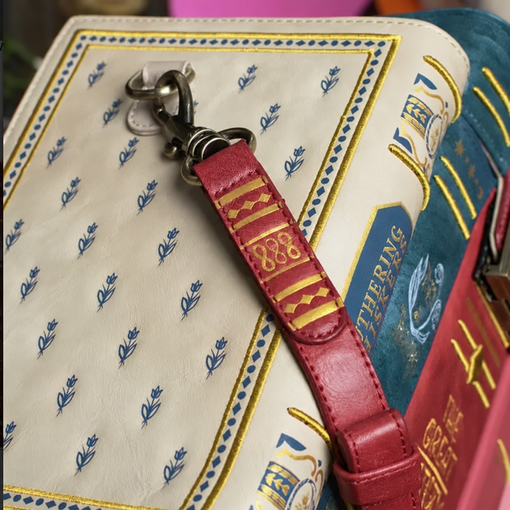 Zovarivo-Vintage Book-Stack Crossbody Handbag-JD9012