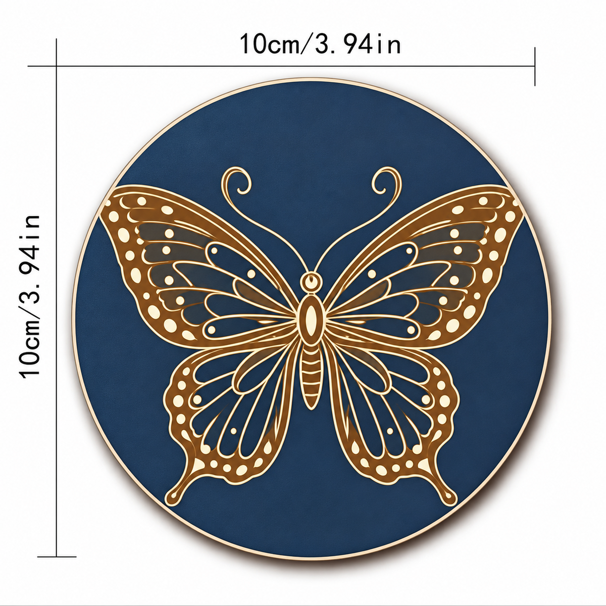 Zovarivo-8-Piece Printed Wooden Coaster Set-YJ7366