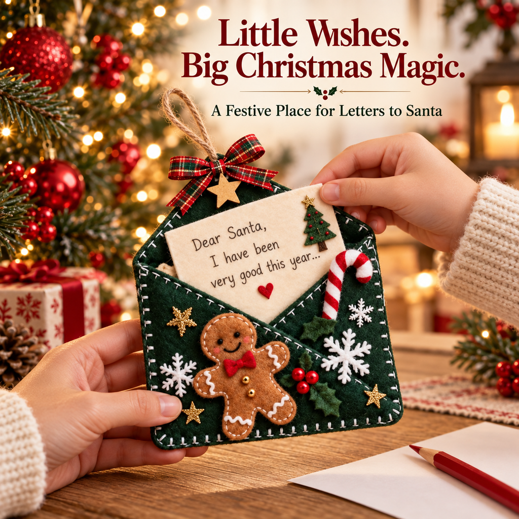 Zovarivo-Christmas Envelope Hanging Decoration-UI4792