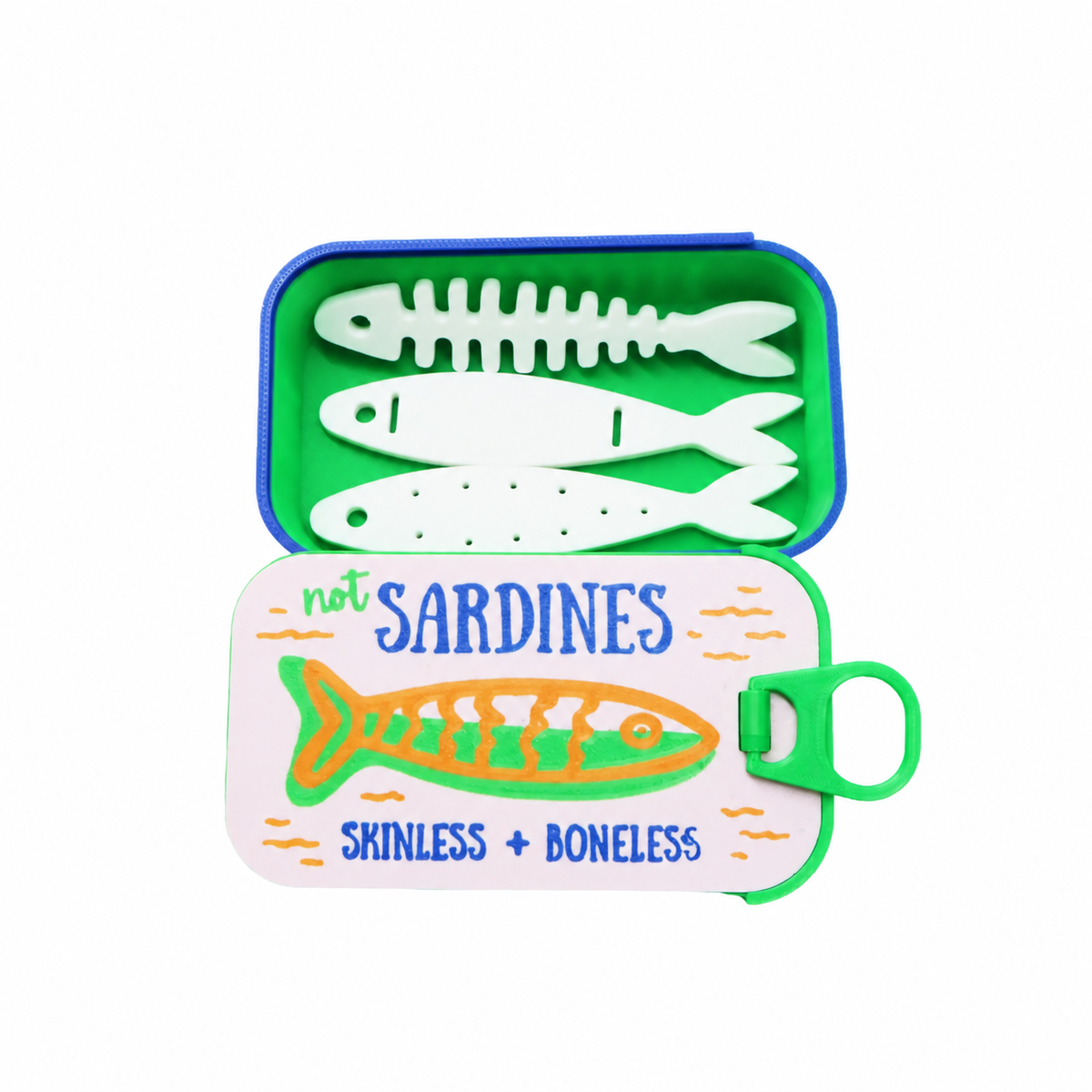 Zovarivo-Sardine-Tin Travel Jewelry Organizer-YE7748