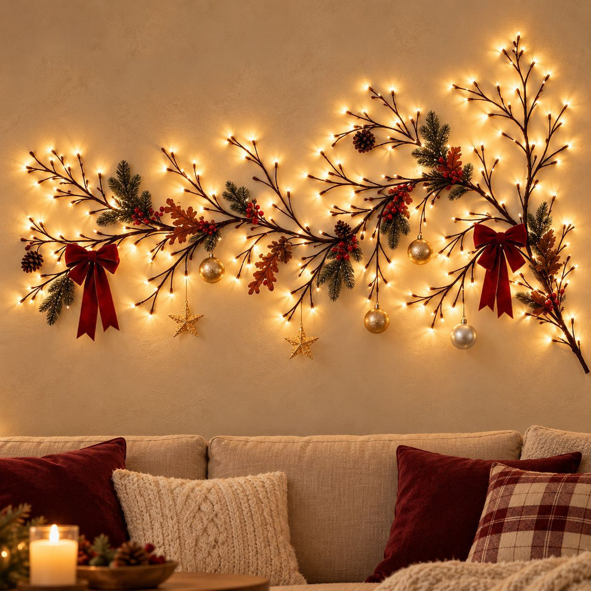 Zovarivo-Remote-Control LED Branch Decoration Lights-UI4392