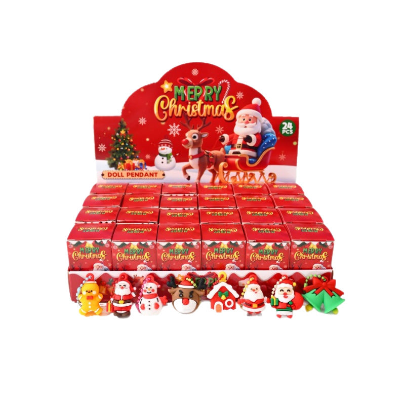Zovarivo-24-Box Christmas Keychain Surprise Gift Set-YJ7741