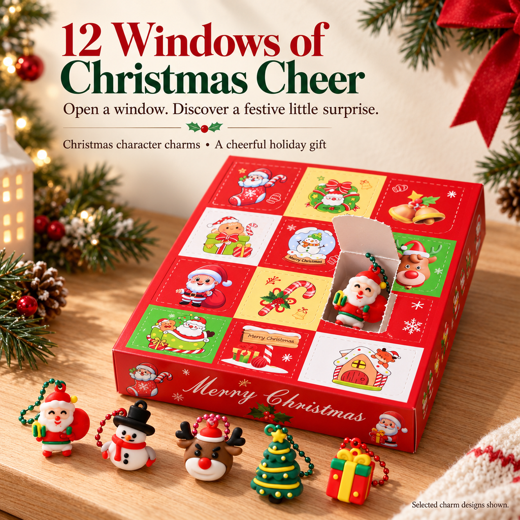 Zovarivo-12-Window Christmas Surprise Charm Box-YJ7742